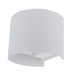 LED fasadinis lauko šviestuvas EPISTAR 2x6W IP54 660LM BALTA SPALVA 3000K