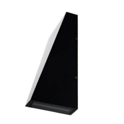 LED fasadinis lauko šviestuvas CREE 2x6W IP54 660LM Juoda spalva 3000K