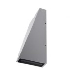 LED fasadinis lauko šviestuvas CREE 2x6W IP54 660LM Pilkas 3000K