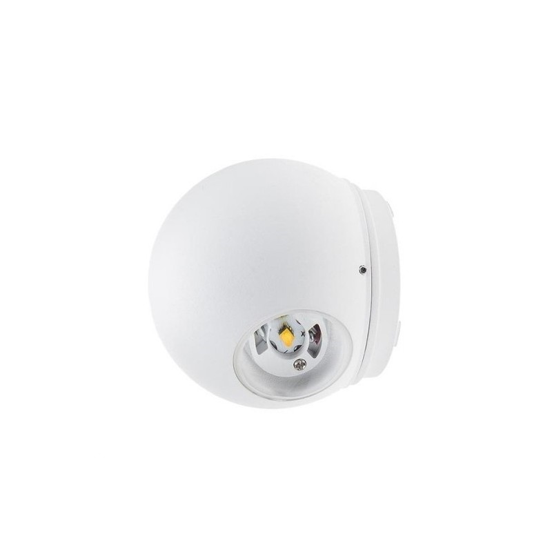 LED fasadinis lauko šviestuvas CREE 2x6W IP54 660LM BALTA SPALVA 4000K