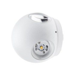 LED fasadinis lauko šviestuvas CREE 220V 4W IP54 440LM BALTA SPALVA 4000K