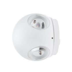 LED fasadinis lauko šviestuvas CREE 220V 4W IP54 440LM BALTA SPALVA 4000K
