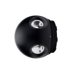 LED fasadinis lauko šviestuvas CREE 220V 4W IP54 440LM Juoda spalva 3000K
