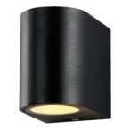 LED fasadinis lauko šviestuvas (aliuminis) Juoda spalva IP54 GU10 jungtis 220V