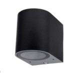 LED fasadinis lauko šviestuvas (aliuminis) Juoda spalva IP54 GU10 jungtis 220V
