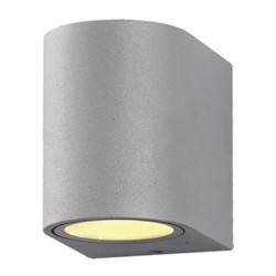 LED fasadinis lauko šviestuvas (aliuminis) Pilkas IP54 GU10 jungtis 220V