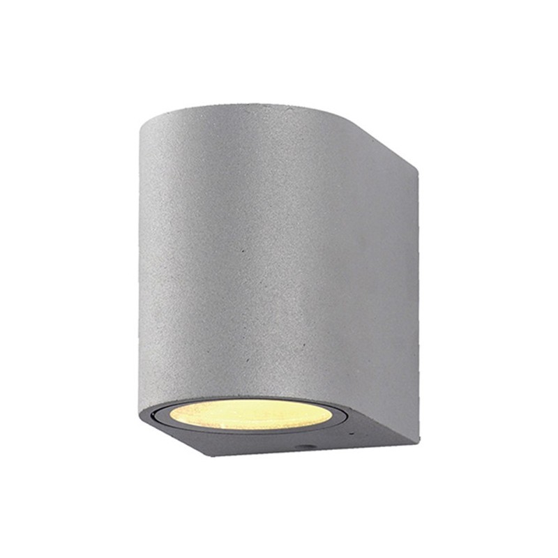 LED fasadinis lauko šviestuvas (aliuminis) Pilkas IP54 GU10 jungtis 220V