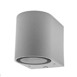 LED fasadinis lauko šviestuvas (aliuminis) Pilkas IP54 GU10 jungtis 220V
