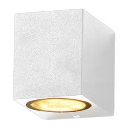 LED fasadinis lauko šviestuvas (aliuminis) BALTA SPALVA IP54 GU10 jungtis 220V