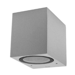 LED fasadinis lauko šviestuvas (aliuminis) Pilkas IP54 GU10 jungtis 220V