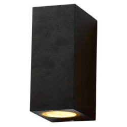 LED fasadinis lauko šviestuvas (aliuminis) Juoda spalva IP54 2xGU10 jungtis 220V