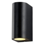 LED fasadinis lauko šviestuvas (aliuminis) Juoda spalva IP54 2xGU10 jungtis 220V