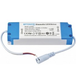 Pritemdomas maitinimo šaltinis LED panelėms 25W 600mA 30-42Vdc