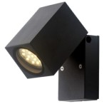 LED fasadinis lauko šviestuvas (aliuminis) Juoda spalva IP44 GU10 jungtis 220V
