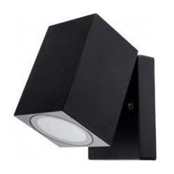 LED fasadinis lauko šviestuvas (aliuminis) Juoda spalva IP44 GU10 jungtis 220V