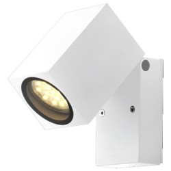 LED fasadinis lauko šviestuvas (aliuminis) BALTA SPALVA IP44 GU10 jungtis 220V