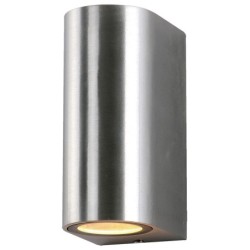 LED fasadinis lauko šviestuvas (aliuminis) POLISHED IP54 2xGU10 jungtis 220V
