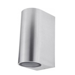 LED fasadinis lauko šviestuvas (aliuminis) POLISHED IP54 2xGU10 jungtis 220V