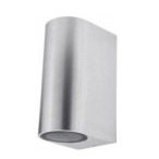 LED fasadinis lauko šviestuvas (aliuminis) POLISHED IP54 2xGU10 jungtis 220V