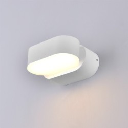 LED fasadinis lauko šviestuvas EPISTAR 2x6W IP54 660LM BALTA SPALVA 4000K