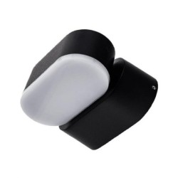 LED fasadinis lauko šviestuvas EPISTAR 2x6W IP54 660LM Juoda spalva 3000K