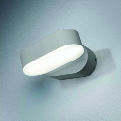 LED fasadinis lauko šviestuvas EPISTAR 2x6W IP54 660LM Pilkas 4000K