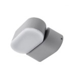 LED fasadinis lauko šviestuvas EPISTAR 2x6W IP54 660LM Pilkas 4000K