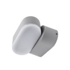 LED fasadinis lauko šviestuvas EPISTAR 2x6W IP54 660LM Pilkas 4000K
