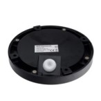 LED sieninis lauko šviestuvas (apvalus) Juoda spalva 2W 4200K 120LM 220V IP65
