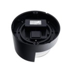 LED sieninis lauko šviestuvas (apvalus) Juoda spalva 12W 3000K 750LM 220V IP65