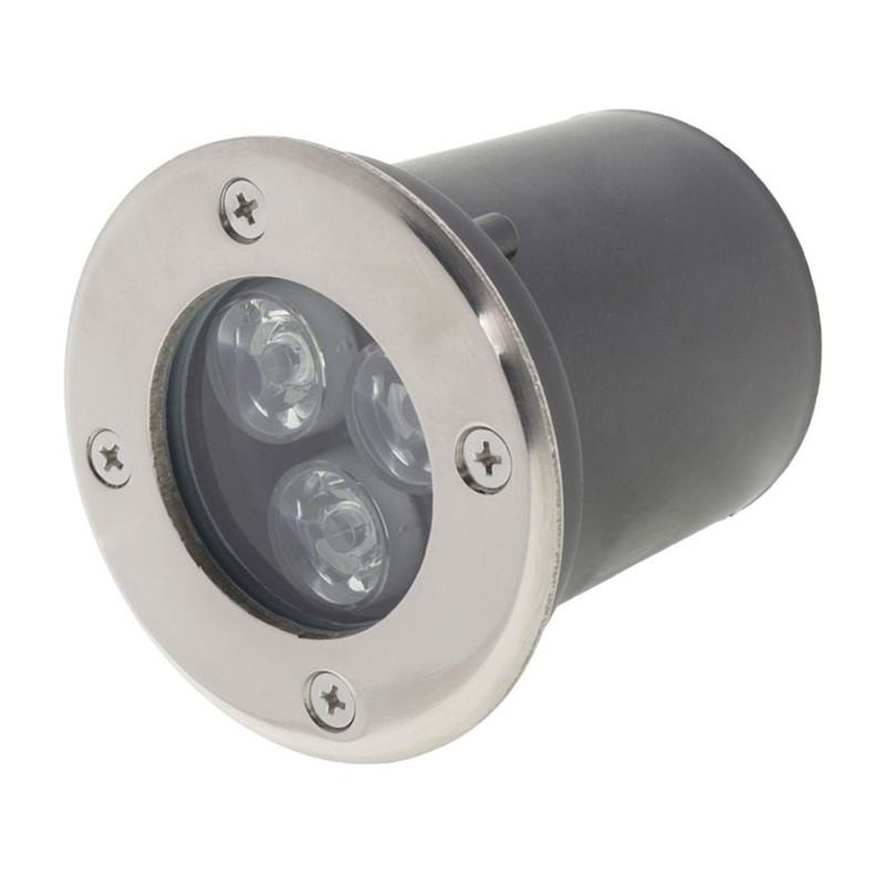 3W / 220V Į grindinį įmontuojamas LED šviestuvas 6000K -IP65