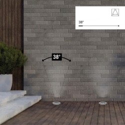 5W / 220V Į grindinį įmontuojamas LED šviestuvas 6000K -IP65