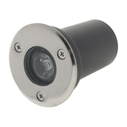 1W / 220V Į grindinį įmontuojamas LED šviestuvas 2700K -IP65