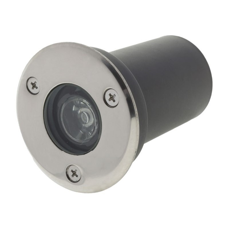 1W / 220V Į grindinį įmontuojamas LED šviestuvas 2700K -IP65