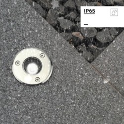 1W / 220V Į grindinį įmontuojamas LED šviestuvas 2700K -IP65
