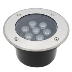 7W / 220V Į grindinį įmontuojamas LED šviestuvas 6000K -IP65