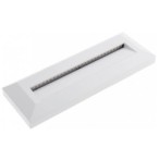 Įleidžiamas sieninis lauko LED šviestuvas Stačiakampis BALTA SPALVA 3W 4200K 100LM 220V IP65