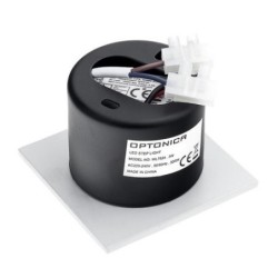 Įleidžiamas sieninis LED šviestuvas (kvadratinis) BALTA SPALVA 3W 4200K 120LM 220V IP20