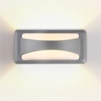 LED sieninis lauko šviestuvas Pilkas 12W 3000K 780LM 220V IP65