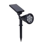 Įsmeigiamas lauko šviestuvas veikiantis nuo saulės energijos LIGHT 1.5W/6V 3000K IP65