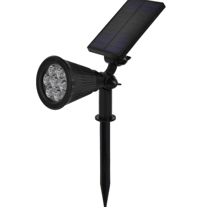 Įsmeigiamas lauko šviestuvas veikiantis nuo saulės energijos LIGHT 1.5W/6V GREEN IP65