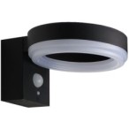 Nuo saulės energijos veikiantis LED fasadinis lauko šviestuvas 6W/600lm 3.7V 2200mAh 6000K IP44