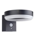 Nuo saulės energijos veikiantis LED fasadinis lauko šviestuvas 6W/600lm 3.7V 2200mAh 6000K IP44