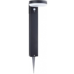 LED Pastatomas lauko šviestuvas veikiantis nuo saulės energijos+SPIKE SS-Colour 50cm 6W/600lm 3.7V 2200mAh 6000K IP44