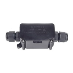 Hermetiška jungtis laidams IP68 - BOX SPLITTER 2 TERMINALAI