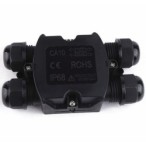 Hermetiška jungtis laidams IP68 - BOX SPLITTER 4 TERMINALAI