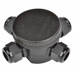 Hermetiška jungtis laidams IP44 - BOX SPLITTER 4 TERMINALAI