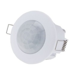 PIR judesio daviklis IP20 220V D:6m 360° Lux:10-2000