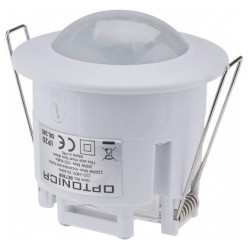 PIR judesio daviklis IP20 220V D:6m 360° Lux:10-2000