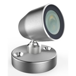 LED šviestuvas tvenkiniams (apvalus) 1.3W 24VDC 12/45° IP68 -WW